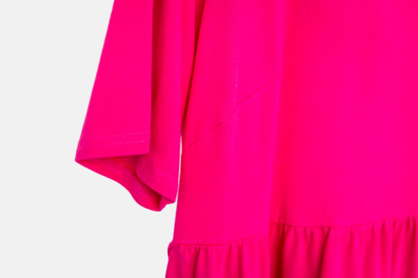 różowa bawełniana sukienka różowa sukienka z bawełny różowa sukienka różowa sukienka dzianinowa różowa sukienka letnia letnia sukienka letnia sukienka z dzianiny